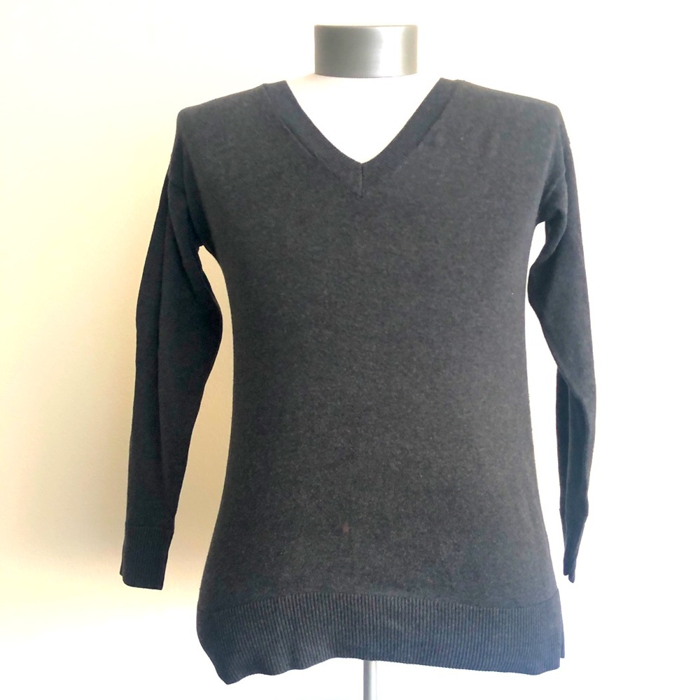 Gray Jeanne Pierre Thin Sweater